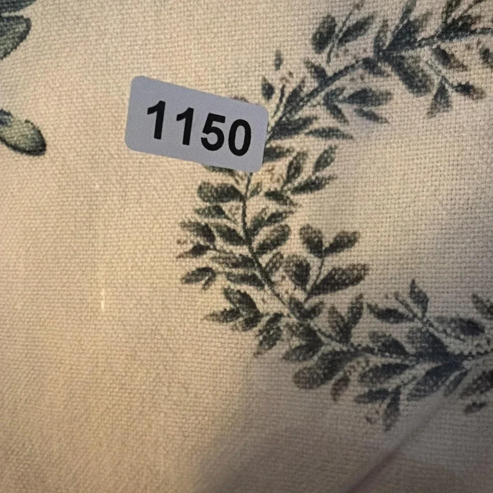 Vintage Martha Stewart Everyday Christmas Tablecloth Cream 46x56 Rectangle